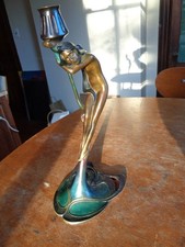 Art Nouveau Style Bronze Nymph Candelabra from MMA 1988 picture