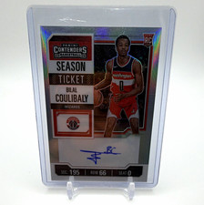Panini 2023-24 Contenders Bilal Coulibaly (RC) Season Ticket Prizm Auto #113 picture