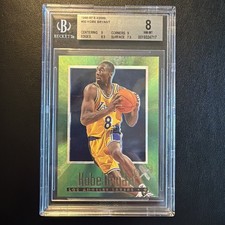 SkyBox 1996-97 E-X2000 Kobe Bryant #30 (RC) BGS 8 Graded Lakers picture