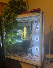 Custom/Whitebox White RGB Gaming Desktop Tower Ryzen 5 5600G RTX 3070 16GB picture