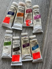 Winsor & Newton Designers' Gouache 8 tubes Vintage still plyable picture