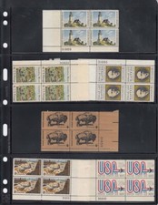Lighthouse Vario 4S Stock Stamp Pages 4 Rows Professional Pack of 25 Black NEW picture