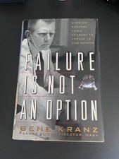 Gene Kranz Failure Is Not an Option 2000 Hardcover NASA Apollo 13 w/ Dust Jacket picture