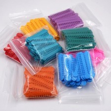 44 Colors Orthodontic Dental Elastic Ligature Ties Rubber Ortho Braces Bands picture