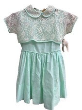 Vintage Girls Dress SZ 4 For Girls Or Large dolls picture