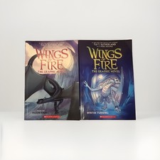 Wings of Fire graphic Novels Moon Rising and Winter Turning - Tui T. Sutherland picture