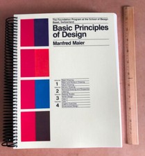 Manfred Maier (1981) Basic Principles of Design * Foundation Program vls 1 2 3 4 picture