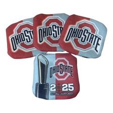 2025 CFP NATIONAL CHAMPIONSHIP OHIO STATE - Pro Cornhole Bags - 4 Bags picture