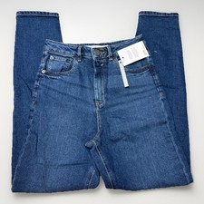 NWT ASOS DENIM High Rise Relaxed Fit Mom Jeans Women’s Size 26 2 / 32 picture