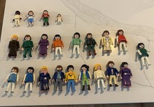 1974 Vintage Lot of Playmobil Geobra Figures including Playmobil Accessories picture