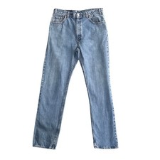Vintage Levis 505 Jeans Regular Fit Mens 36x34 (Fits 34x34) Made in USA picture