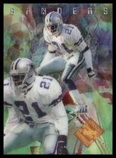 1996 Collector's Edge Advantage - Video Dallas Cowboys Deion Sanders #V3 /2000 picture