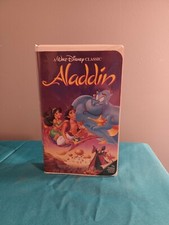 Vintage Rare Aladdin (VHS, 1993) Black Diamond #1662 Walt Disney Classic picture