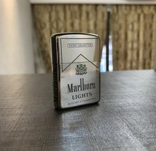 Silver Marlboro Classic zippo Beautiful Lighter In a New Box picture