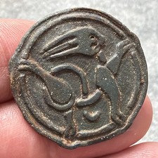 Very Rare Anglo Saxon Zoomphoric Seal Or Mount. Please Read Description. LA69h picture