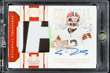 Shedeur Sanders 2025 National Treasures Colossal RPA Rookie Patch Auto /25 picture