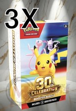 Pokemon 30th Anniversary Booster Bundle x3 PRESALE OCTOBER picture