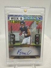Rome Odunze 2024 Contenders Rookie Week 18 Ticket Auto /18 Chicago Bears #104 picture
