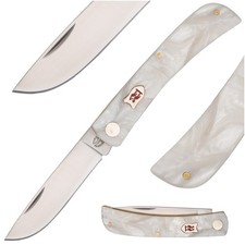Kissing Crane Pearl Farmer Pocket Knife picture