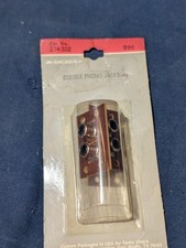 Vintage Archer Radio Shack 274-332 Dual RCA Phono Jack NOS 2 Pack picture