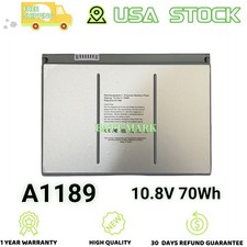 A1189 10.8V 70Wh New Battery for MacBook Pro 17