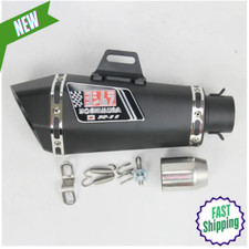 Universal 36-51mm motorcycle Yoshimura exhaust with Db killer, Black picture