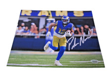 FAST SHIP  PUKA NACUA Signed Photo 8x10 LA RAMS WR on the MOVE  w/COA (TSA) picture