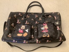 Disney Primark Hidden Mickey Mouse Minnie Large Duffle Bag NEW picture