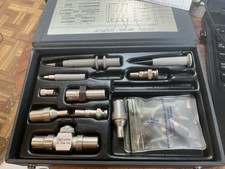 Vintage HP 3406A Probe Accessory Kit 11063A 50 Ohm Tee Adapters Case picture