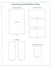 Match & Medicine Stamps, Perfumery and Playing Cards, High Quality Album Pages picture
