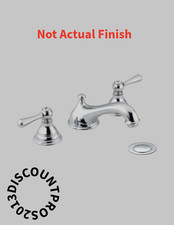 Moen T6105BN Kingsley Two‑Handle Bathroom Faucet - Brushed Nickel picture
