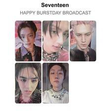 Seventeen HAPPY BURSTDAY BROADCAST Official Photocard KPOP Special Gift picture
