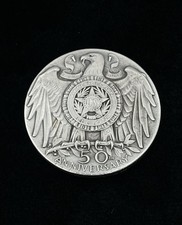1969 American Legion 50th Anniversary  .999 Silver Medal Medallic Art Co. picture