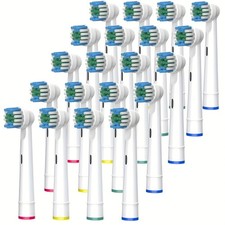 20PCS Precision Electric Toothbrush Replacement Fit For Oral Braun Brush Heads picture