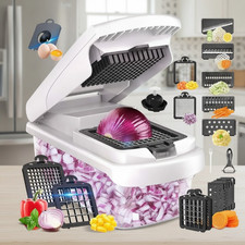 15 in 1 Vegetable Chopper Mandoline Slicer Onion Dicer Cheese Grater Container picture