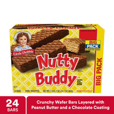 Little Debbie Big Pack Nuddy Buddy Wafer Bars, 24.1 oz (24 count) picture