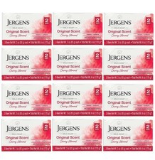 12 PACK- Jergens Mild Soap Original Cherry Almond Scent, 24 BARS 3oz  picture