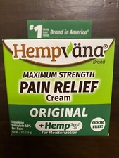 Hempvana Maximum Strength Pain Relief Cream Original + Hemp Seed Oil 4 OZ picture