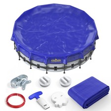 Heavy Duty Winter Round Pool Cover Tarp 15ft, 18ft, 21ft, 24ft, 28ft, 30ft picture