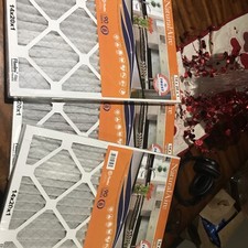 Flanders Natural Air Standard Pleated Air Filters MERV 8 3 Pack 14x20x1 picture