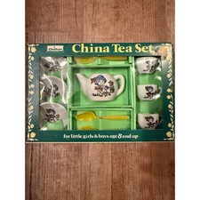 Vintage 1970s  China Tea Set Chilton Toys Made In Japan Boxed picture