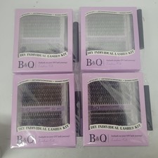 DIY Lash Extension Kit 280Pcs Individual Lashes Cluster D Curl- Set of 4 picture