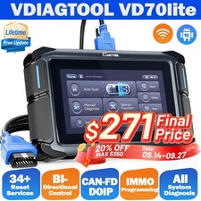 VDIAGTOOL VD70Lite OBD2 Scanner Bidirectional Control All System Diagnostic Tool picture