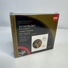 Mussorgsky 3 CD SEALED Boris Godunov Christoff Andre Cluytens EMI Classical 2002 picture