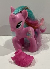 My Little Pony MLP G4 Sweetie Swirl Brushable Unicorn Figure with Pink Skirt picture