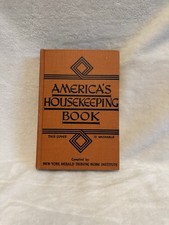 Vintage 1947 America's Housekeeping Book Hardcover Charles Scribner's Sons  picture