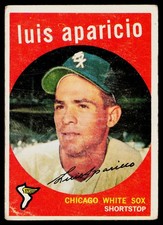 Luis Aparicio 1959 Topps #310 picture
