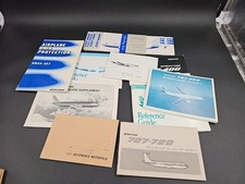 Vintage Boeing Issued Reference Guides Lot of 9:  707-720, 767,  737, 747,  picture