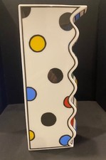 Vintage 1980's Thomas German Atelier Collection Ceramic Vase Excellent Condition picture