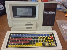 V-Tech Learning Window Teaching Machine 1986 Educational Electronics Vintage Toy picture